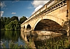 Mostek na jeziorku w St James's Park