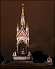 Albert Memorial nocą