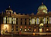 Stary Hofburg wieczorem
